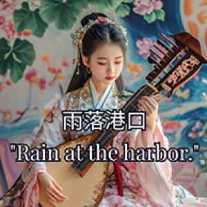 Background music - 雨落港口 - slow and tender instrumental